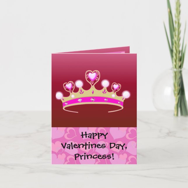 Princesa de la tarjeta del día de San Valentín (Anverso)