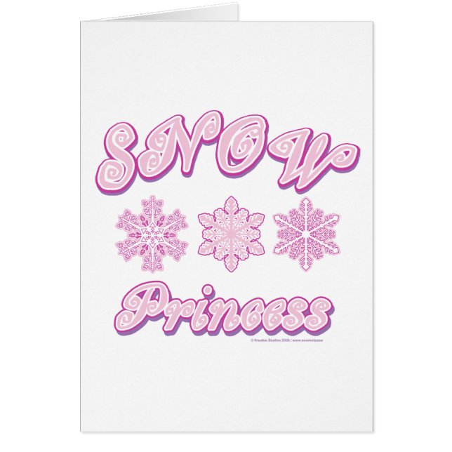 Princesa de nieve (Frente)