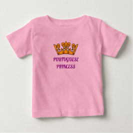 Princesa de Portugal o Camisa del Príncipe Toddler