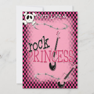 Princesa de Rock - Invitación
