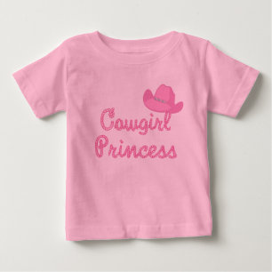 Princesa De Vaquera Con Camisetas Gorras Rosados