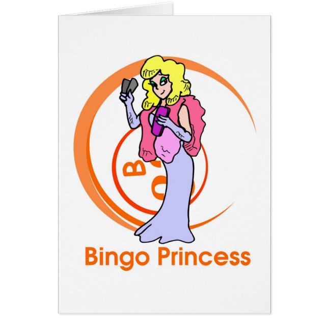 Princesa del bingo - mensaje abierto (Frente)