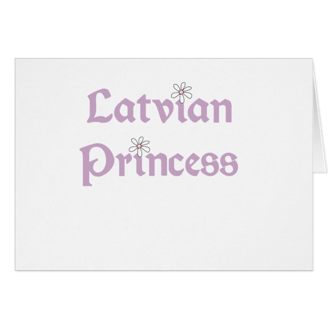 Princesa del Latvian de las margaritas (Anverso (Horizontal))