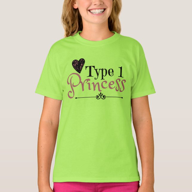 Princesa del tipo 1: Camisa para los niños del (Anverso)