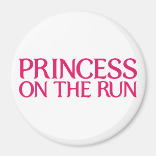 Princesa en el imán de carrera