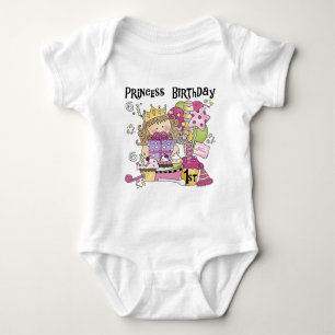 Princesa fiesta camisetas de cumpleaños y regalos