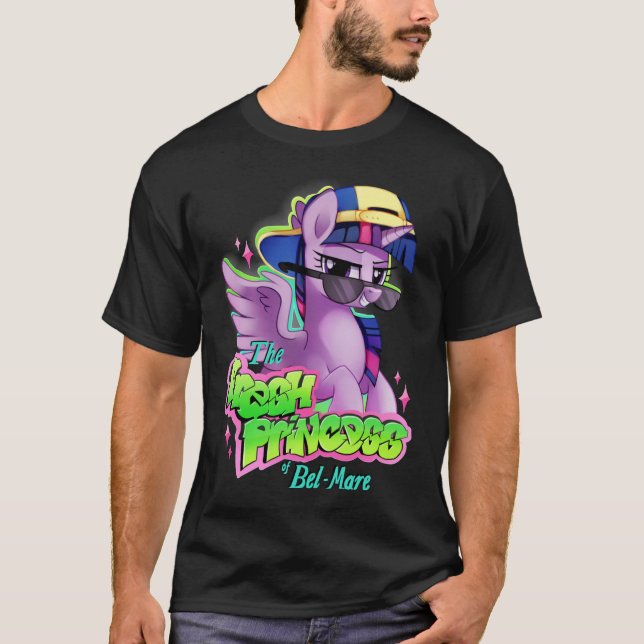 Princesa fresca de bel mare camiseta clásica (Anverso)