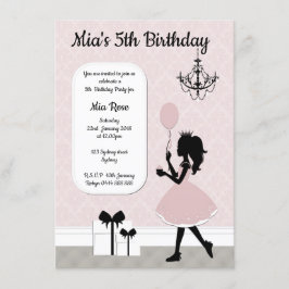 Princesa Invite, invitación de los chicas de la