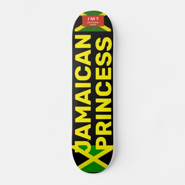 PRINCESA JAMAICANA Patineta (Anverso)