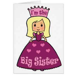 Princesa linda Hearts de la hermana grande del