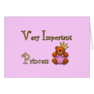 Princesa muy importante - papelería
