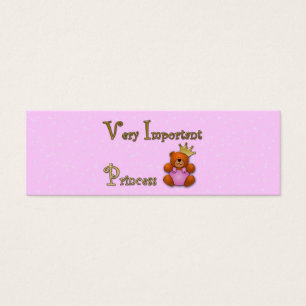 Princesa muy importante - papelería