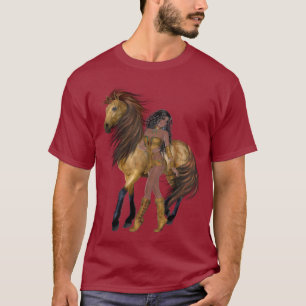Princesa Nativa y Camisa de Caballo