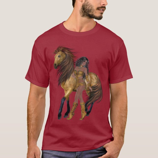 Princesa Nativa y Camisa de Caballo (Anverso)