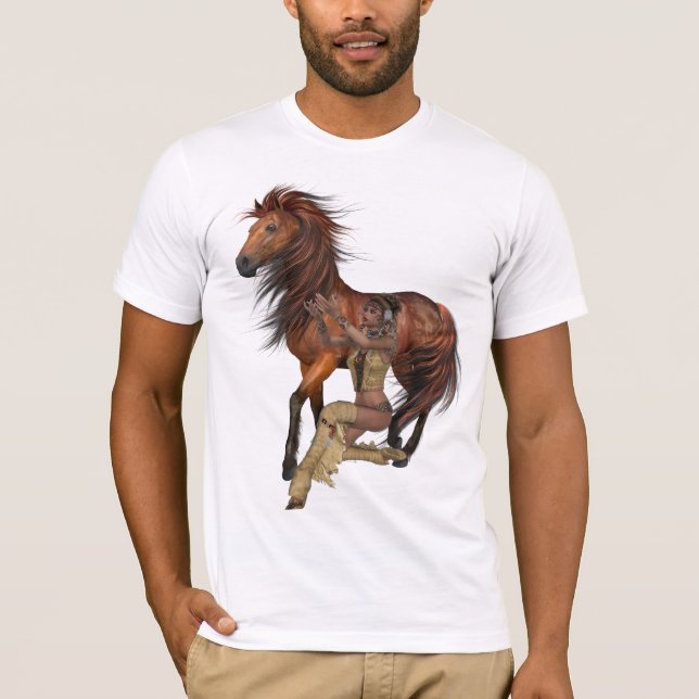 Princesa Nativa y Camisa de Caballo (Anverso)