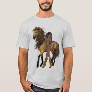 Princesa Nativa y Camisa de Caballo