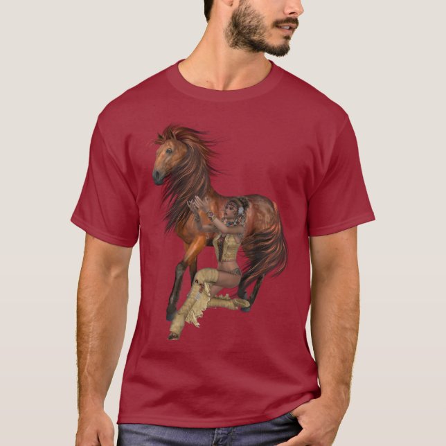 Princesa Nativa y Camisa de Caballo (Anverso)