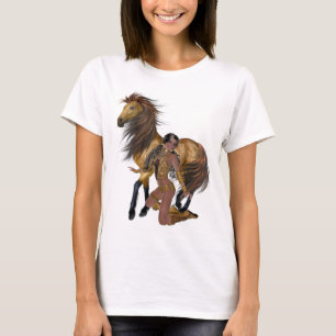 Princesa Nativa y Camisa de Caballo