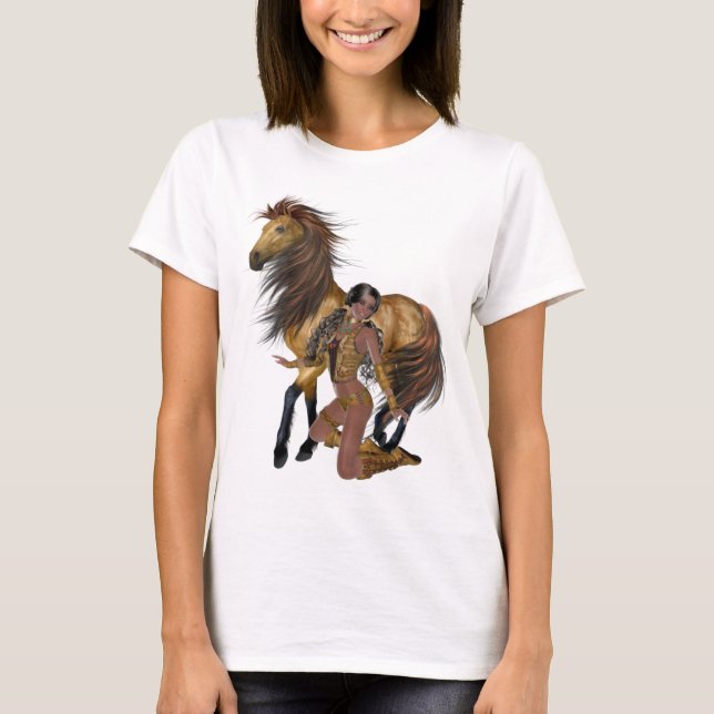 Princesa Nativa y Camisa de Caballo (Anverso)