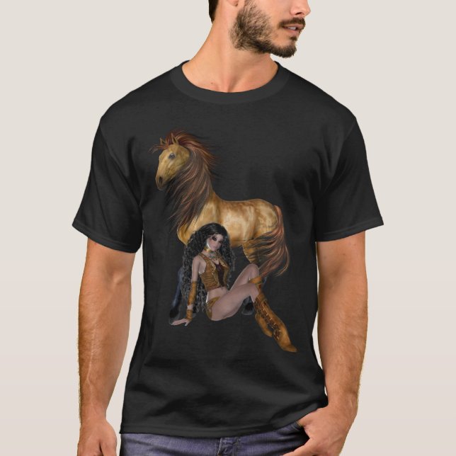 Princesa Nativa y Camisa de Caballo (Anverso)