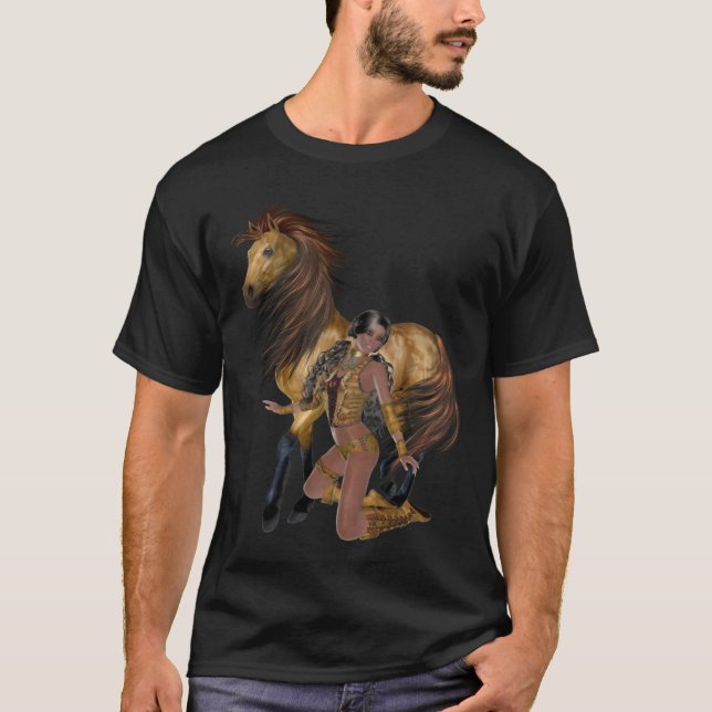 Princesa Nativa y Camisa de Caballo (Anverso)