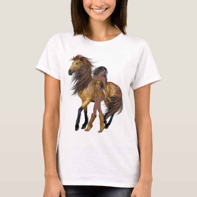 Princesa Nativa y Camisa de Caballo (Anverso)