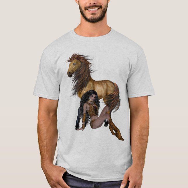 Princesa Nativa y Camisa de Caballo (Anverso)