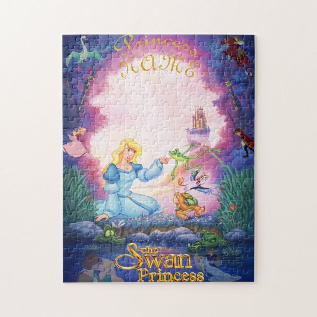 Princesa Odette Personalized Photo Puzzle (Vertical)