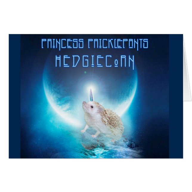 Princesa Pricklepants HedgiCorn (Anverso (Horizontal))