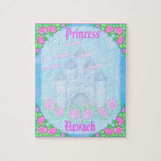 Princesa real linda Castle Customizable Puzzle