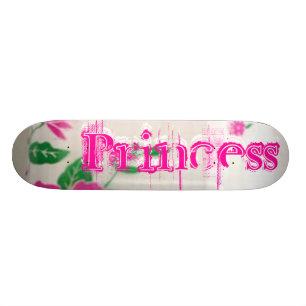 Princesa retra Skateboard de la roca
