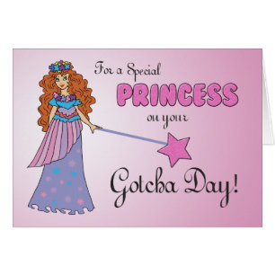 Princesa rosa del Día Gotcha con varita de aspecto