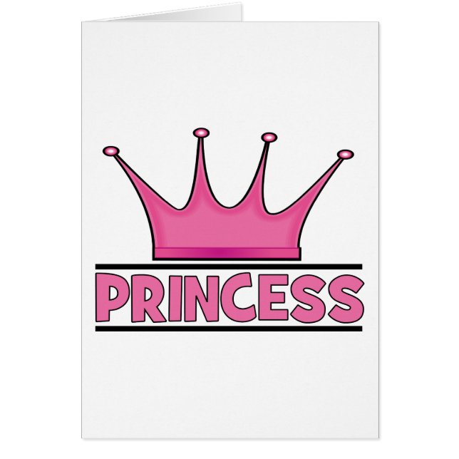 Princesa rosa personalizado (Frente)