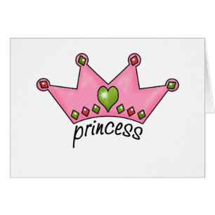Princesa rosada de la tiara