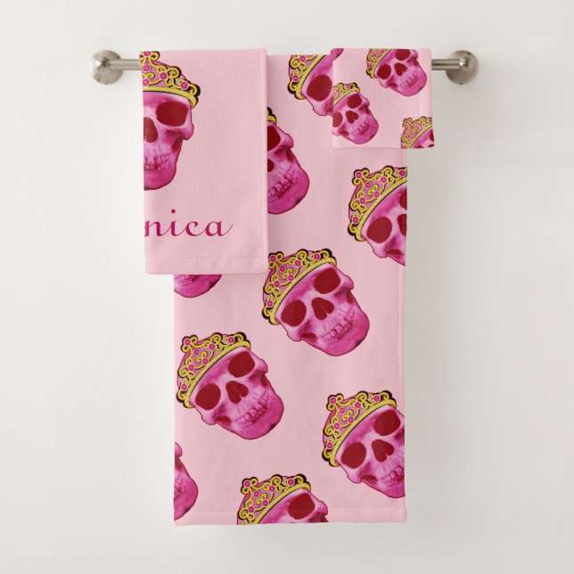 Princesa rosada Skull Skeleton (In situ)