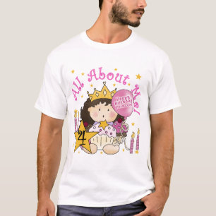 Princesa todo sobre mí camisetas de cumpleaños