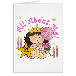 Princesa todo sobre mí camisetas de cumpleaños