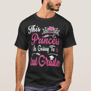 Princesa Va A Camisa De Chicas De Segundo Grado Po