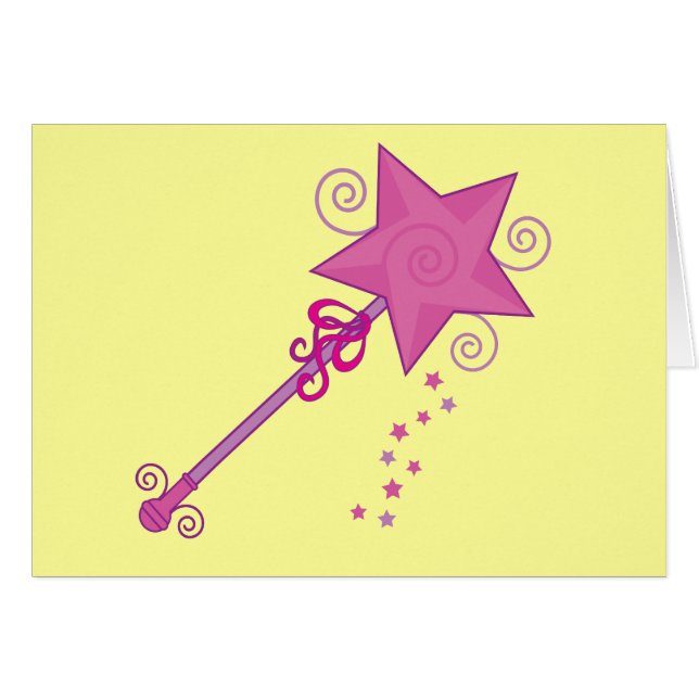 Princesa Wand With Stars (Anverso (Horizontal))