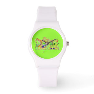 Princesa y reloj de rana