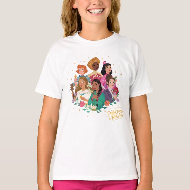Princesas de Heaven™ La camiseta de los Chicas de  (Anverso)