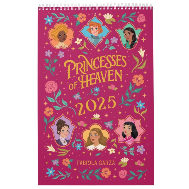 Princesas del calendario de Personalizables Heaven (Tapa)