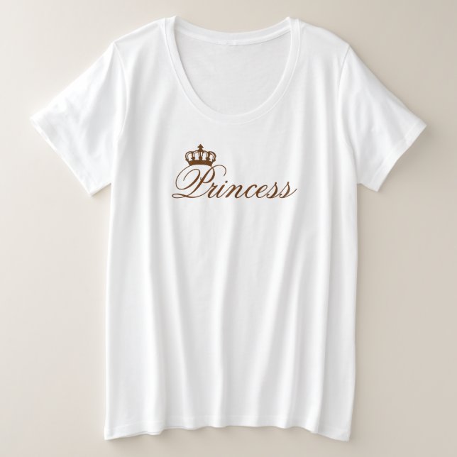 Princess Crown (opciones de estilo y tamaño) - (Anverso del diseño)