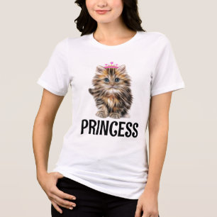 PRINCESS Ladies CAT KITTEN Camisetas