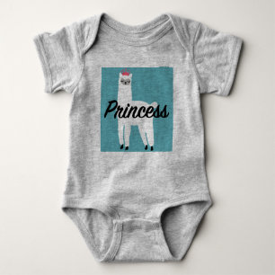 Princess Lama Design - Baby Jersey Bodysuit