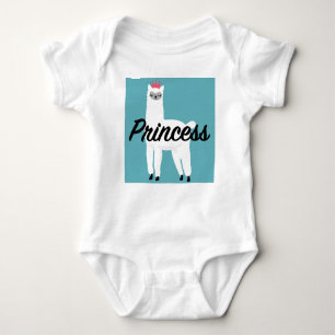 Princess Lama Design - Baby Jersey Bodysuit