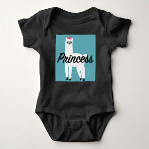 Princess Lama Design - Baby Jersey Bodysuit
