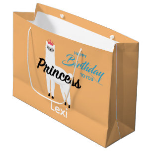 Princess Lama Design - Bolsa de regalo - Grande
