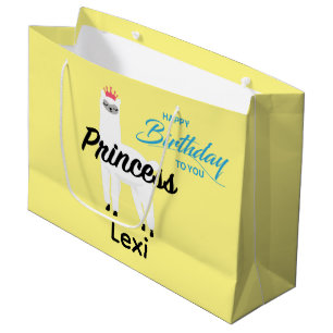 Princess Lama Design - Bolsa de regalo - Grande