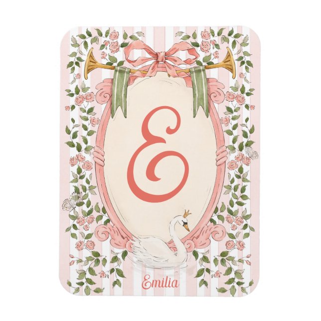 Princess Swan - Imán fotográfico flexible (Vertical)